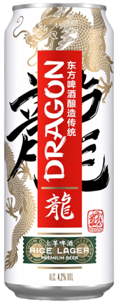 Светлое пиво Dragon 0.45 л