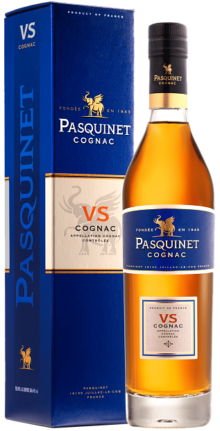 Изображение товара Коньяк Cognac Pasquinet VS 0.5 л Франция, выдержка 2 года, крепость 40%
