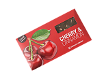 Шоколад темный "Два вкуса" вишня-корица 100г