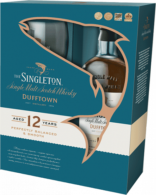 Виски Singleton of Dufftown 12 Years Old + 2 бокала 0.7 л
