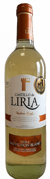 Вино Castillo de Liria Viura – Sauvignon. Valencia DO 0.75 л