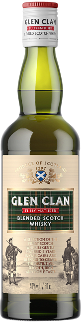 Изображение товара Виски GLEN CLAN Blended Scotch Whisky Изображение товара Виски GLEN CLAN Blended Scotch Whisky