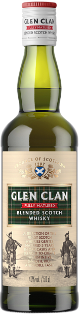 Изображение товара Виски GLEN CLAN Blended Scotch Whisky