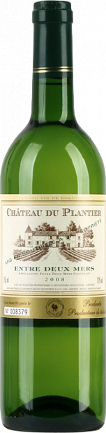 Вино Chateau du Plantier Entre deux Mers 0.75 л