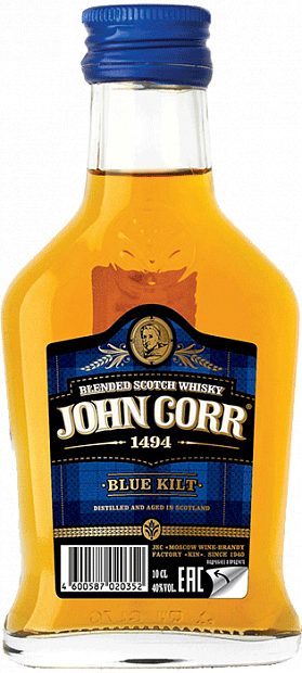 Виски John Corr Blue Kilt 0.1 л
