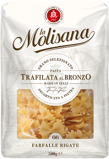 Изображение товара Макароны La Molisana FARFALLE Бантики натуральные 500 г