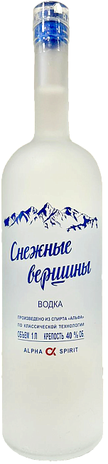 Водка Снежные Вершины 1 л