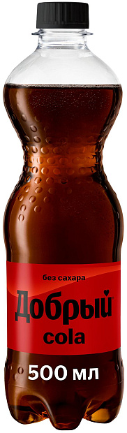 Изображение товара Газированная вода Напиток Добрый Cola без сахара