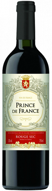 Вино Prince De France сухое красное 0.75 л