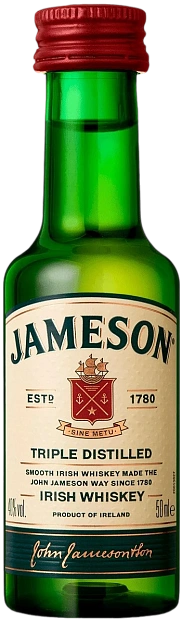 Виски The Jameson Irish Whiskey 0.05 л