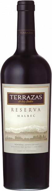 Вино Terrazas de Los Andes Reserva Malbec 0.75 л