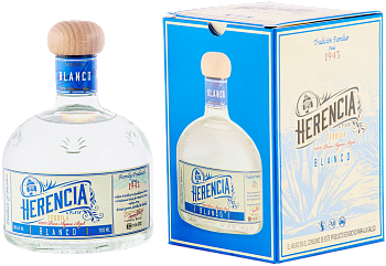 Текила Herencia de Plata Silver 0.7 л