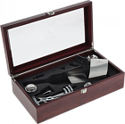 Набор сомелье №4 в деревянном футляре