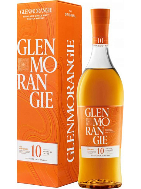 Виски Glenmorangie Original 10 Years Old в подарочной упаковке 0.7 л