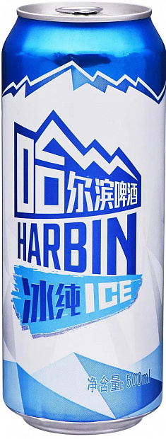 Светлое пиво Harbin Ice 0.5 л