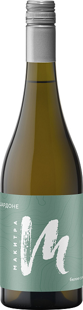 Изображение товара Вино Шардоне Макитра 0.75 л сухое белое из России