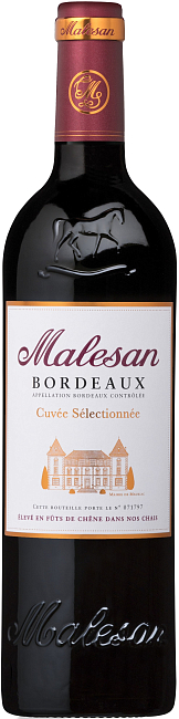 Изображение товара Malesan Bordeaux Cuvee Selectionnee Red Изображение товара Malesan Bordeaux Cuvee Selectionnee Red