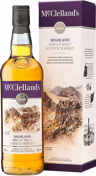 Виски McClelland’s Highland 0.7 л