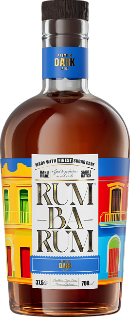 Изображение товара Ром Rumbarum Dark Anejo 0.7 л 40% выдержанный тёмный Изображение товара Ром Rumbarum Dark Anejo 0.7 л 40% выдержанный тёмный