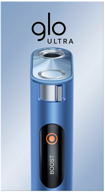 Устройство для нагревания табака glo Ultra I300 синий