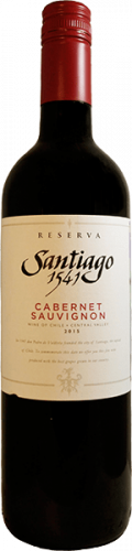 Вино Cabernet	Sauvignon Reserva	Santiago 1541