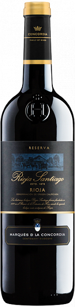 Вино Rioja Santiago Reserva 0.75 л