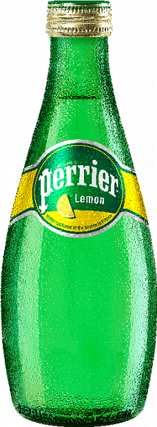 Минеральная вода Perrier Lemon газированная 0.33 л