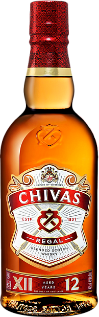 Изображение товара Виски Chivas Regal 12 Years Old - Премиум шотландский купажированный виски