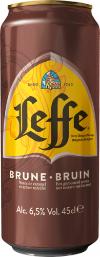 Тёмное пиво Leffe Brune
