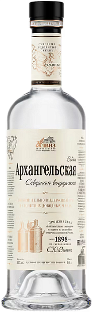 Водка Архангельская Северная Выдержка 1 л
