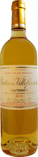 Вино Sauternes AOC Chateau Villefranche