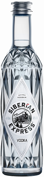 Изображение товара Водка Siberian Express 0.05 л - мягкий вкус и тонкий аромат