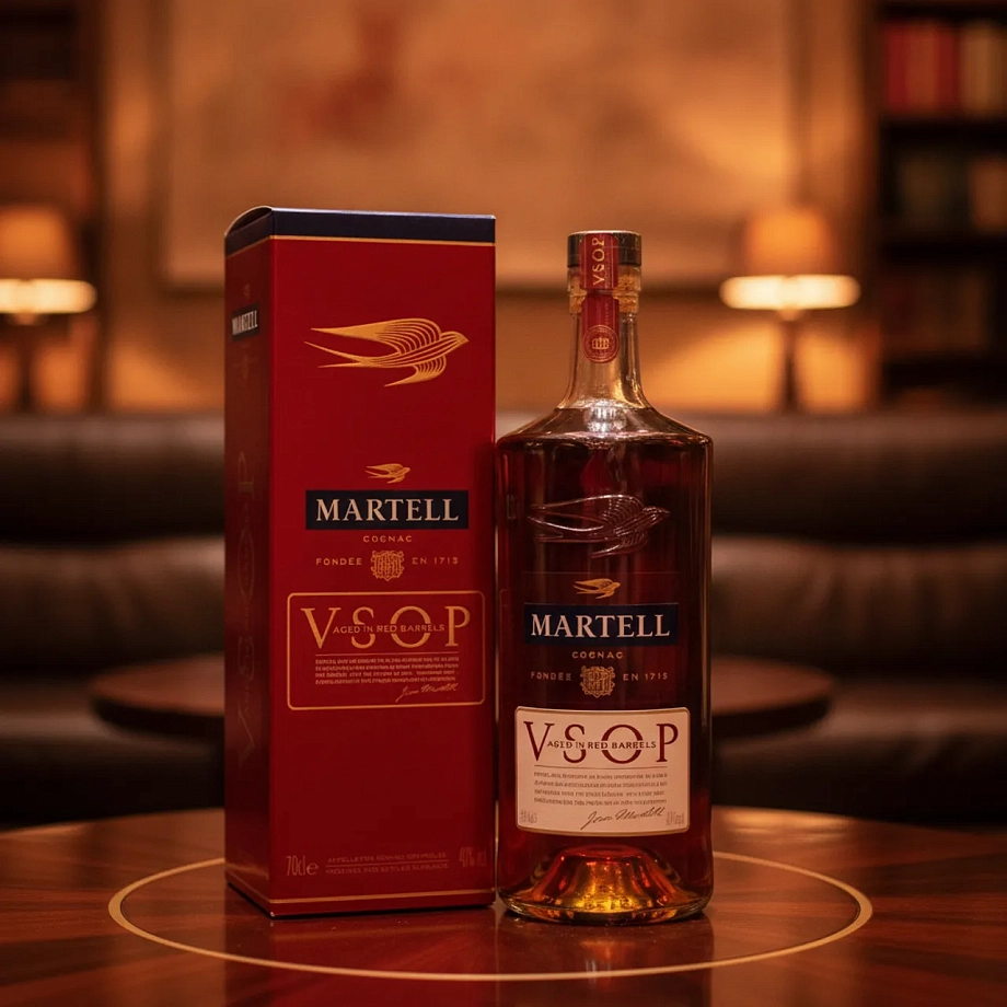 Коньяк Martell VSOP в подарочной упаковке 0.7 л