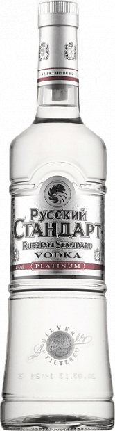 Водка Русский Стандарт Платинум 0.5 л