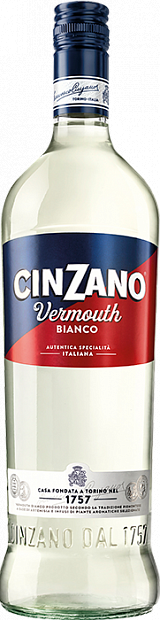 Вермут Vermouth Cinzano Bianco 1 л белый сладкий