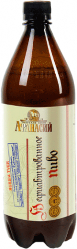 Светлое пиво Афанасий Нефильтрованое Пастеризованое