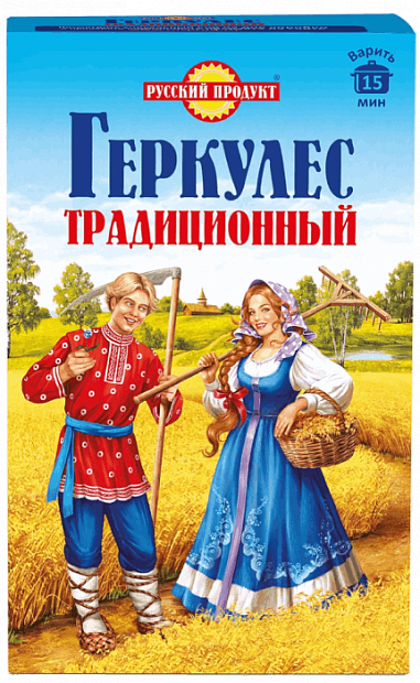 Готовые завтраки, каши, мюсли Русский продукт Геркулес Традиционный