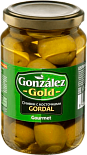 Оливки Зелёные С Косточками Гордаль Gonzalez Gold 350 гр