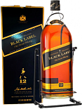 Виски Johnnie Walker Black Label, 12 летней выдержки на подставке "качели"