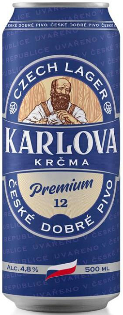 Пиво Karlova Krcma Premium 0.5 л