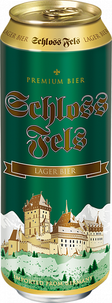 Светлое пиво SCHLOSSFELS Lager 0.5 л