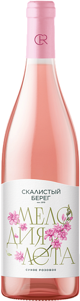 Изображение товара Вино Мелодия лета розовое сухое 0.75 л АО Скалистый Берег Russia