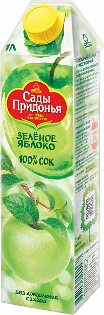 Сок «Сады Придонья» Зеленое яблоко 1 л
