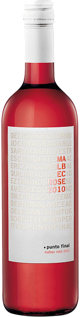 Вино Punto Final Malbec Rose 0.75 л