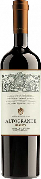 Вино Altogrande Reserva Ribera del Duero DO 0.75 л
