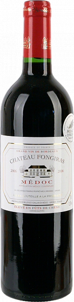 Вино Chateau Fongiras Medoc 0.75 л