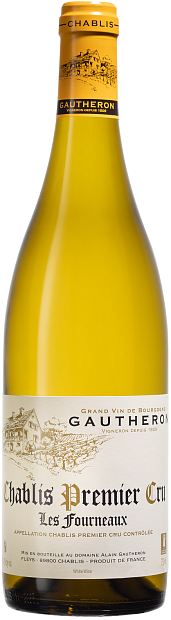 Изображение товара Вино Gautheron Chablis 1er Cru les Fourneaux Белое сухое 0.75 л Франция