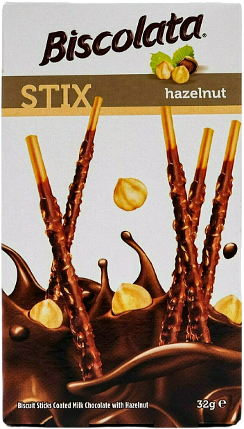 Biscolata Stix Hazelnut