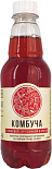 Напиток безалкогольный клюква, брусника, свежая мята KOMBUCHA-ENERGY
