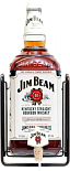 Виски Jim Beam, на подставке "качели"